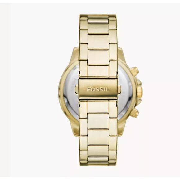 Fossil BQ2706 Bannon Multifunction Gold-Tone Stainless Steel Watch - Picture 6 of 7